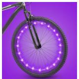 LOMIME, BICYCLE WHEEL LED STRIP, NEEDS BATTERIES