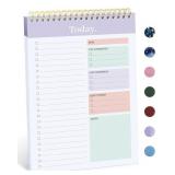 TAJA, TO DO LIST NOTEBOOK, 52 PAGES, 9-7/8 X