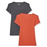 AMAZON ESSENTIALS WOMENS 2XL SCOOP NECK