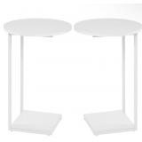 DCLRN C TABLE END TABLE SET OF 2,C SHAPED END