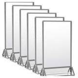 ACRYLIC DOUBLE SIDED FRAMES 5 x7IN 6PCS