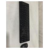 WIRELESS KEYBOARD AND MOUSE 17 x5IN