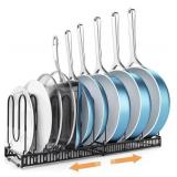 EXTENDABLE POTS AND PANS ORGANIZER 7 x23IN