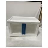 HAIXIN, PLASTIC STORAGE BOX, (W) 25 X (D) 15-5/8