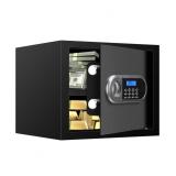 APRXUVOT BLACK SAFE 9.8"W x 13.7"D x 9.8"H INCHES