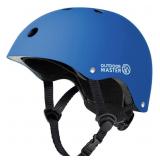 OUTDOOR MASTER KIDS BLUE MEDIUM HELMET(SCUFFED)