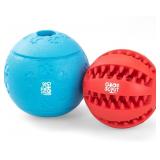 TREAT AND DENTAL BALLS FOR DOGS, INDOOR AND