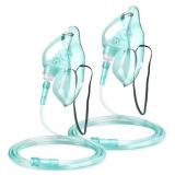 ADULT OXYGEN MASKS 3PCS