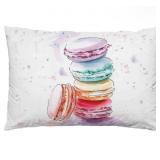 THROW PILLOW COVER MACARON WATERCOLOR PASTEL