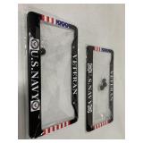 US NAVY VETERAN LICENSE PLATE FRAME