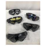 SKI GOGGLES 5PAIR