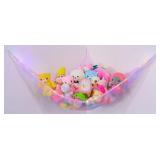 BASUMEE STUFFED ANIMALS NET OR HAMMOCK WITH LED