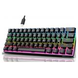 ROYAL KLUDGE RK61 WIRED GAMING KEYBOARD(11.5X4IN)