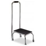 FOOT STOOL WITH HANDRAIL 17 x34IN