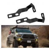 HOOD HINGE DITCH LIGHT MOUNT BRACKETS FOR TOYOTA