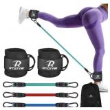 RTQTYWI, ANKLE RESISTANCE BANDS, 10/20/30 LB.