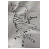 ERGONOMIC OFFICE CHAIR(BLACK) USED