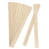 HANWER SET OF 100 WOODEN PAINT STIR STICKS