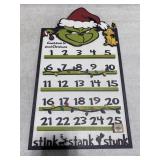 GRINCH CHRISTMAS COUNTDOWN DECORATION