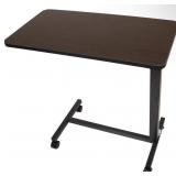 ROSCOE NON-TILT OVERBED TABLE WITH WHEELS - 15 X