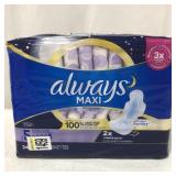 ALWAYS MAXI EXTRA HEAVY OVERNIGHT PADS(24 COUNT)