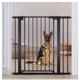 DOG/BABY GATE BLACK FITS OPENINGS 29.6-37.9x36.2