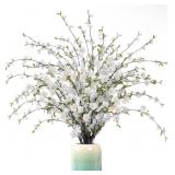 AMMYOO ARTIFICIAL CHERRY BLOSSOM FLOWER,FAUX