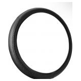 LEATHER CAR STEERING WHEEL COVER FOR MEN WOMEN,