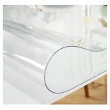 LOVEPADS 1.5MM THICK 28 X 48 INCH CLEAR TABLE