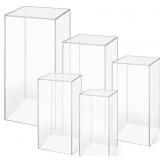 SLINER, 2 PC ACRYLIC DISPLAY DECORATION STANDS,