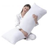 DOWNCOOL BODY PILLOW WITH BAMBOO OUTER PILLOW