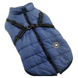 ONCPCARE 4XL DOG COAT WITH HARNESS- (BLUE) USED