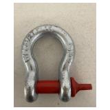 SCREW PIN ANCHOR SHACKLE - 7/8' - 6.5T