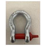 SCREW PIN ANCHOR SHACKLE - 7/8" - 6.5T