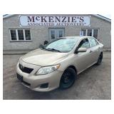 2010 TOYOTA COROLLA BASE 800277 KMS