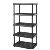 MASTERCRAFT 5-SHELF STORAGE RACK, 36X24X72 IN