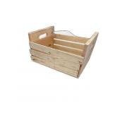 SMALL WOODEN CRATE DAMAGED, MISSING PIECES
