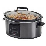 PADERNO DIGITAL PROGRAMMABLE SLOW COOKER, 6QT