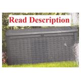 KETER BORNEO RATTAN STYLE DECK BOX - 416 LITER