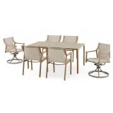 CANVAS SAUBLE 7-PC SLING PATIO SET