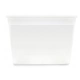 TYPE A CLEAR STORAGE TOTE, 72-L