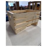 WOODEN CRATE - DAMAGED