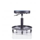 ADJUSTABLE PNEUMATIC STOOL WITH TRAY, 300-LB