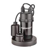 MASTERCRAFT 1/4-HP SUBMERSIBLE ELECTRIC SUMP PUMP