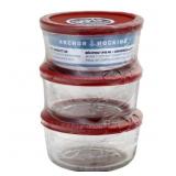ANCHOR HOCKING 4 CUP FOOD STORAGE CONTAINERS