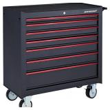 MASTERCRAFT ROLLING TOOL CABINET, 7 DRAWERS