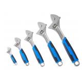 MASTERCRAFT ADJUSTABLE WRENCH SET, 5-PC