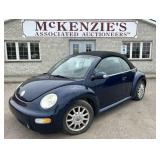2005 VOLKSWAGEN NEW BEETLE GLS 147242 KMS