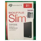 SEAGATE BACKUP PLUS SLIM 2TB