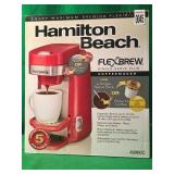 HAMILTON BEACH - SINGLE SERVE COFFEE MACHINE
